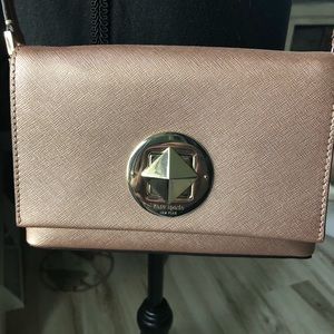 Kate Spade Metallic Blush Mini Bag